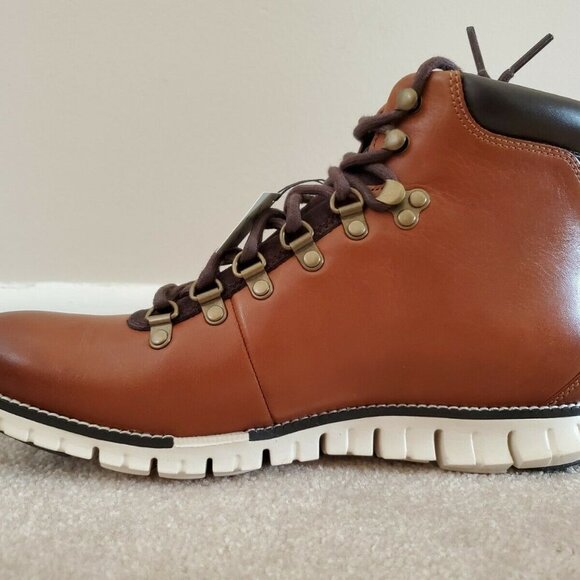 Cole Haan Men's Zerogrand Tan Hiker Waterproof Hiking Boot - Picture 5 of 10